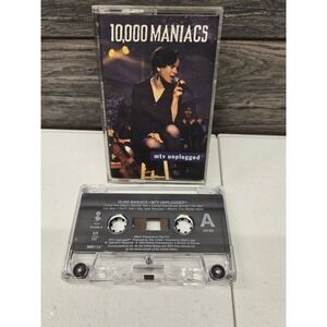 10,000 Maniacs MTV Unplugged Cassette Tape 1993 Natalie Merchant 61569-4 Elektra